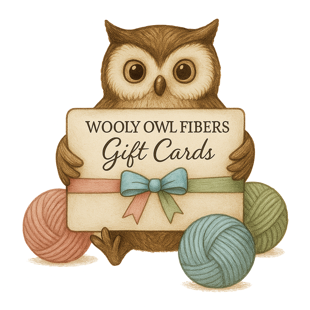 🧶 Wooly Owl Fibers Gift Cards