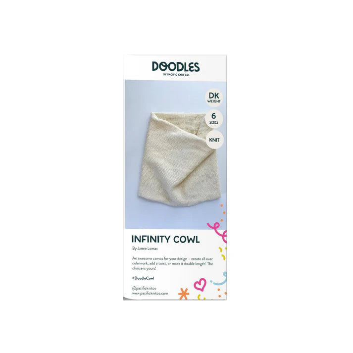 Base Doodle Infinity Cowl - DK - Pattern Brochure Wooly Owl Fibers