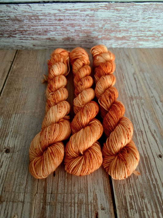 Burnt Orange Mini Skein