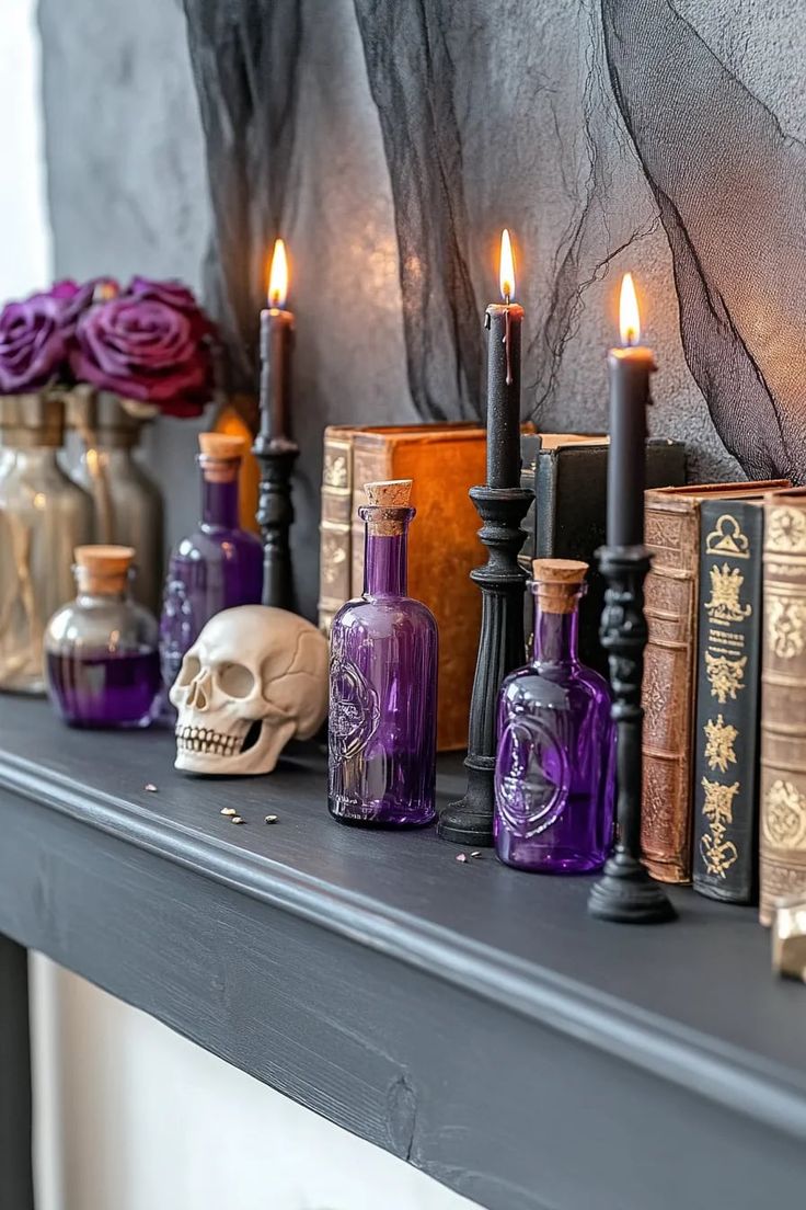 Potion Bottles Mohair Wooly Owl Fibers