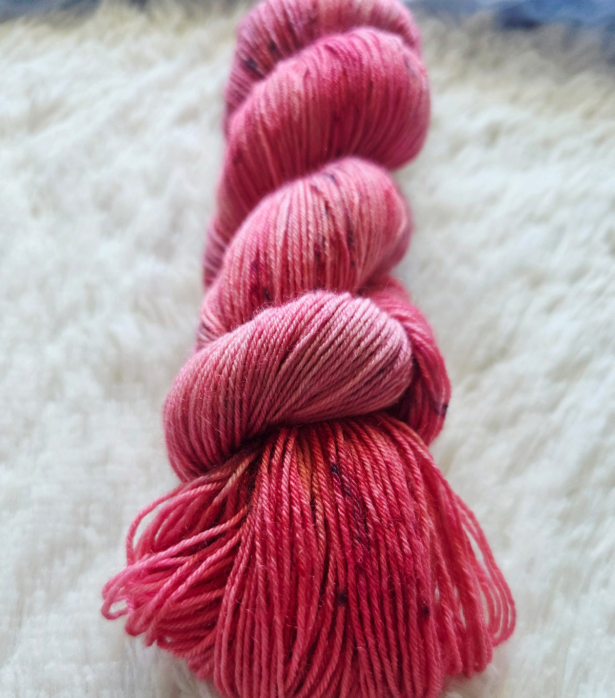 Little Red Wagon BFL Sock Yarn Wooly Owl Fibers