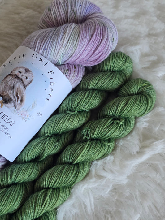 Lavender Fields sock kit
