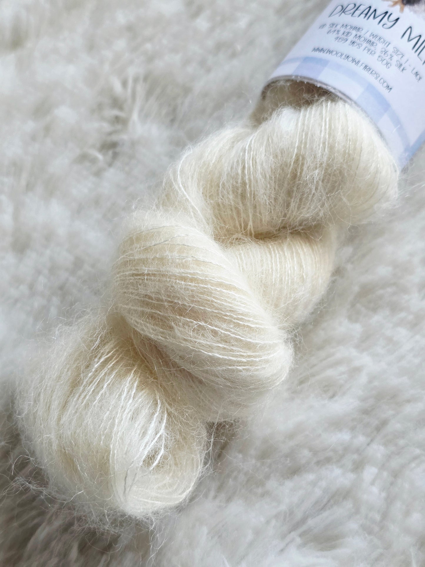 Dreamy Milk Wooly Owl Fibers