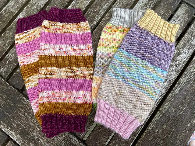 Creative Ways to Use Mini Skeins in Your Knitting + FREE patterns! Wooly Owl Fibers