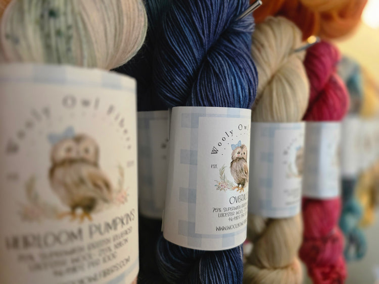 A-Day-At-The-Pumpkin-Patch Wooly Owl Fibers