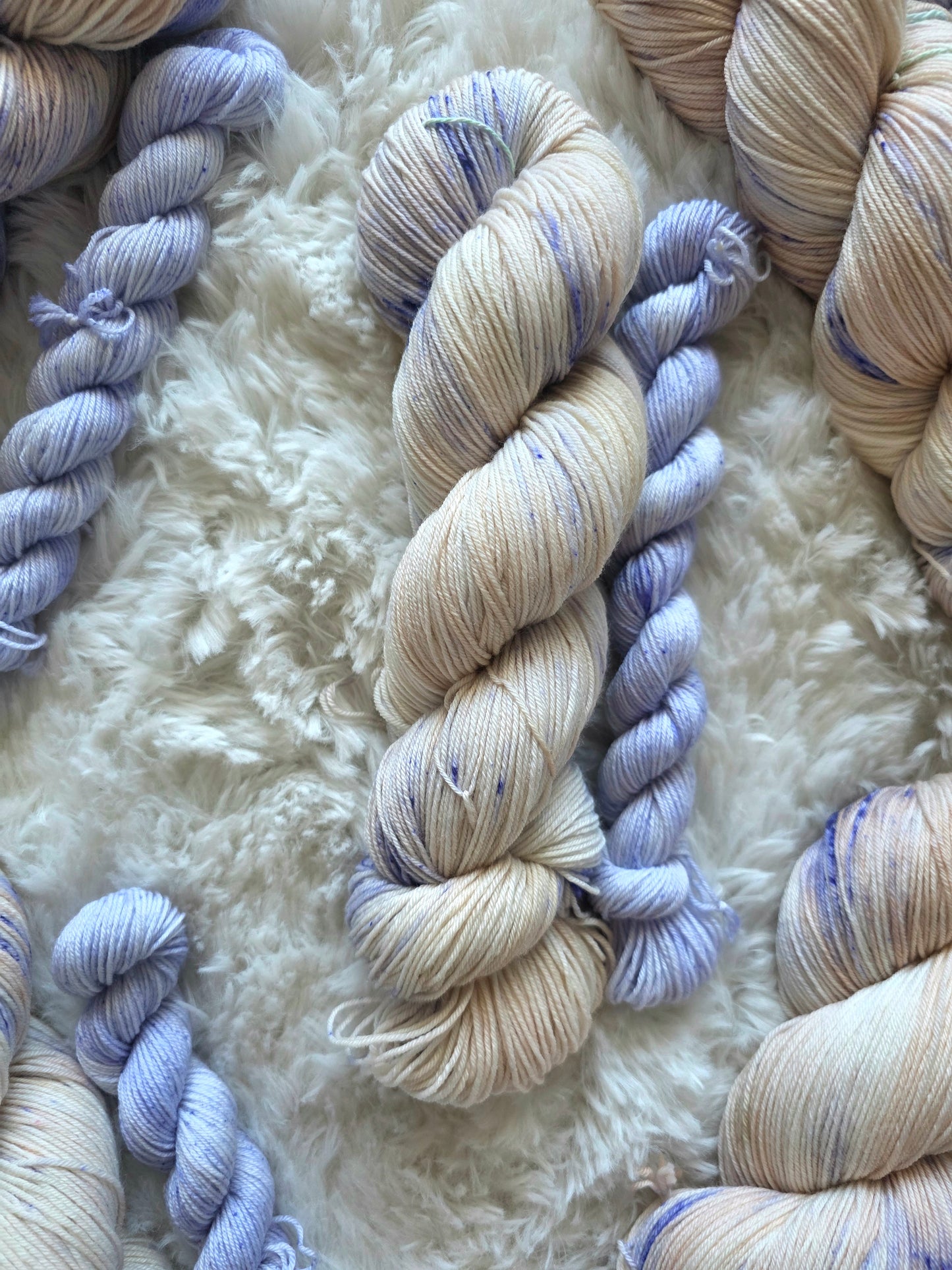Lavender Fog Cake Sock Kit
