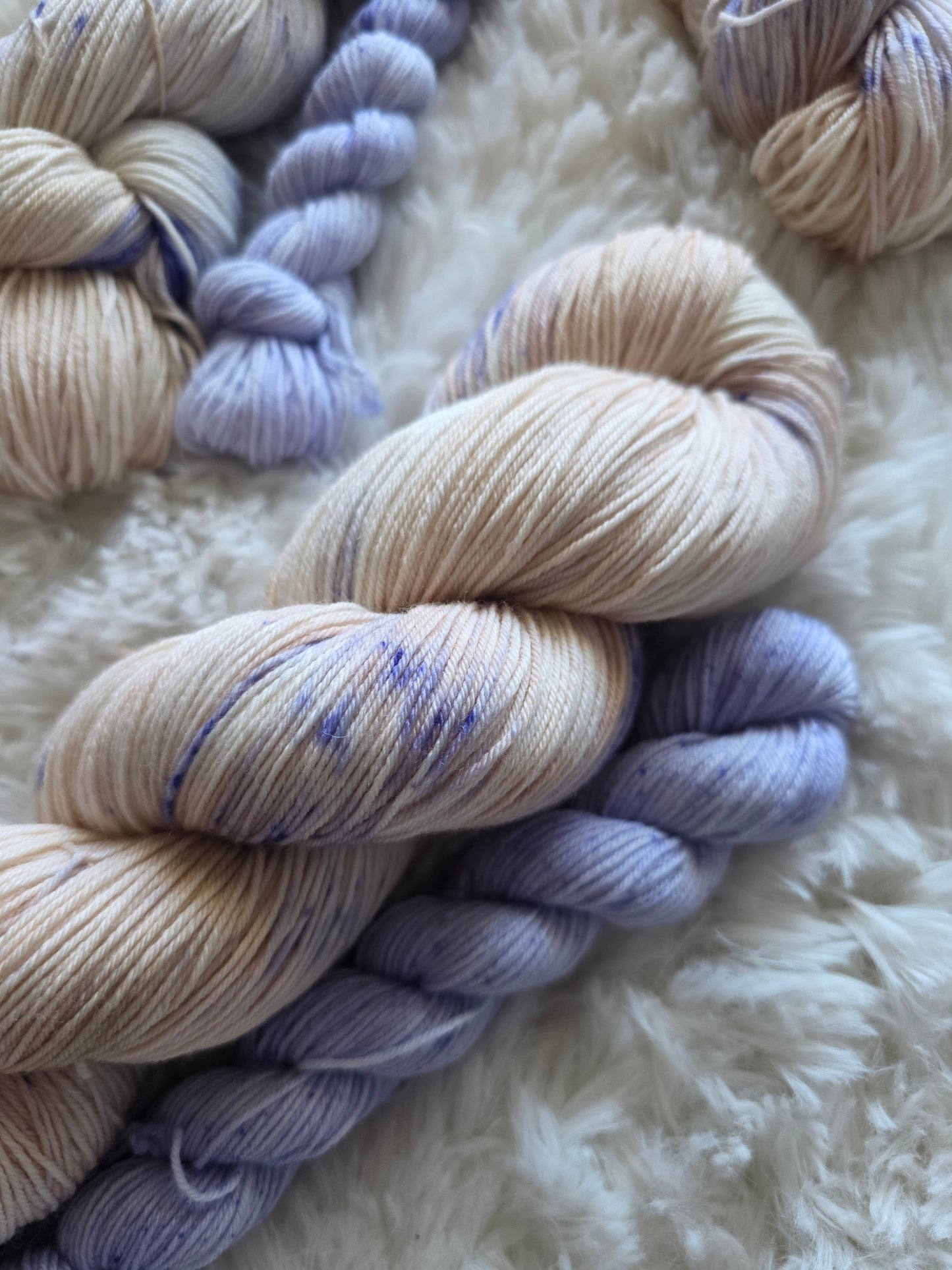 Lavender Fog Cake Sock Kit