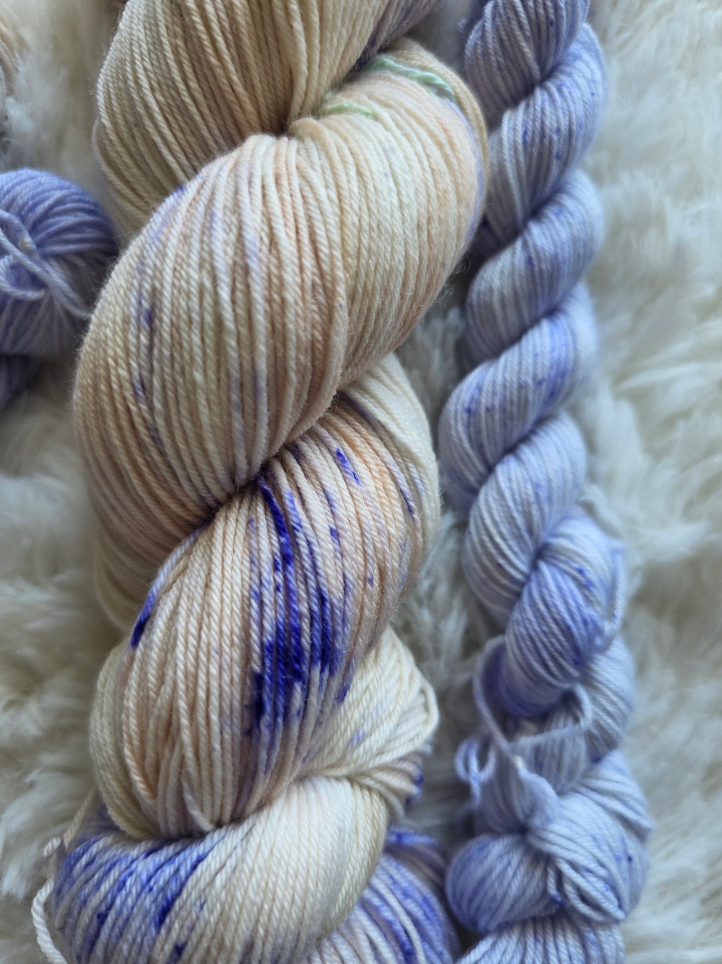 Lavender Fog Cake Sock Kit