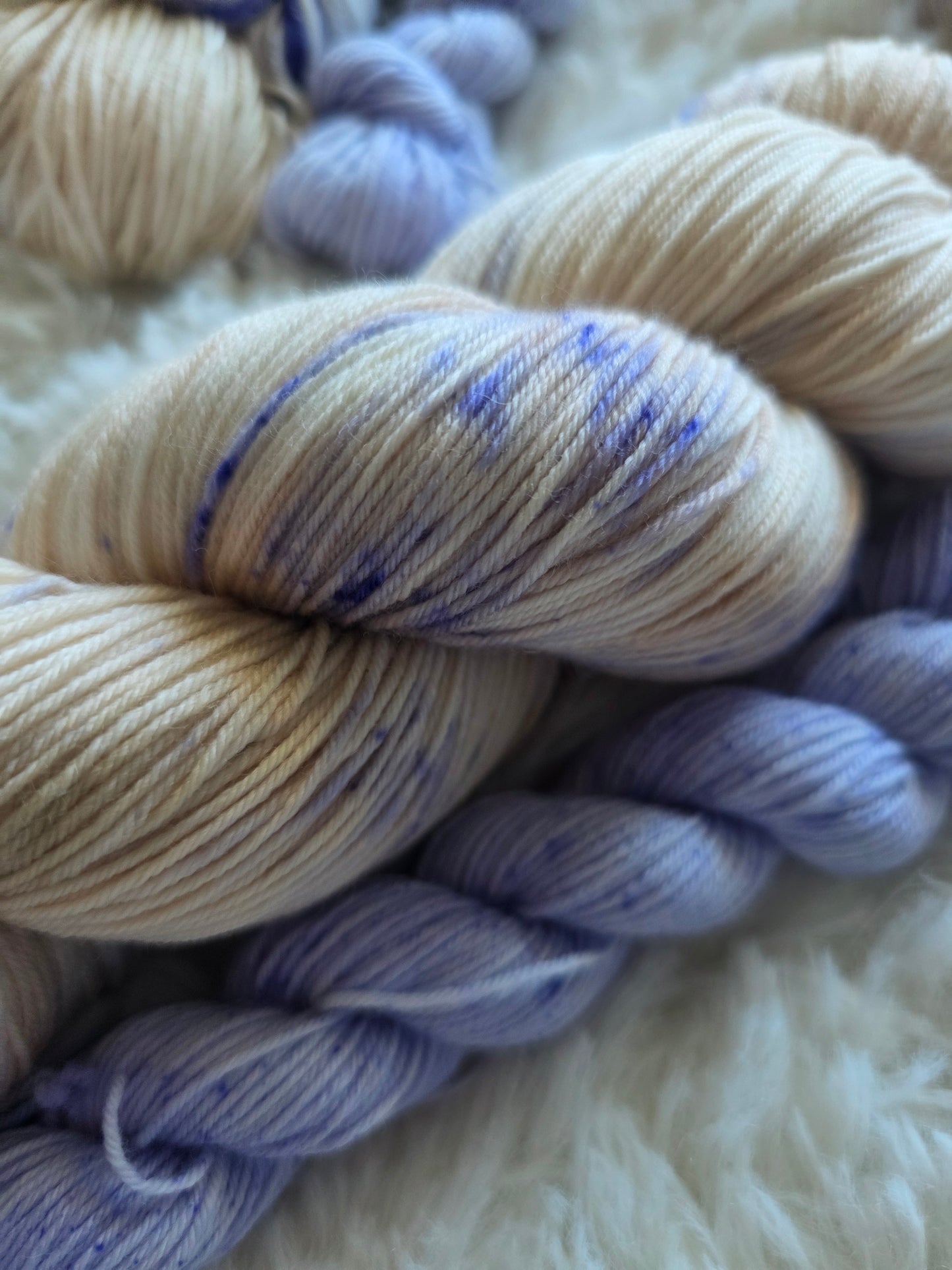 Lavender Fog Cake Sock Kit