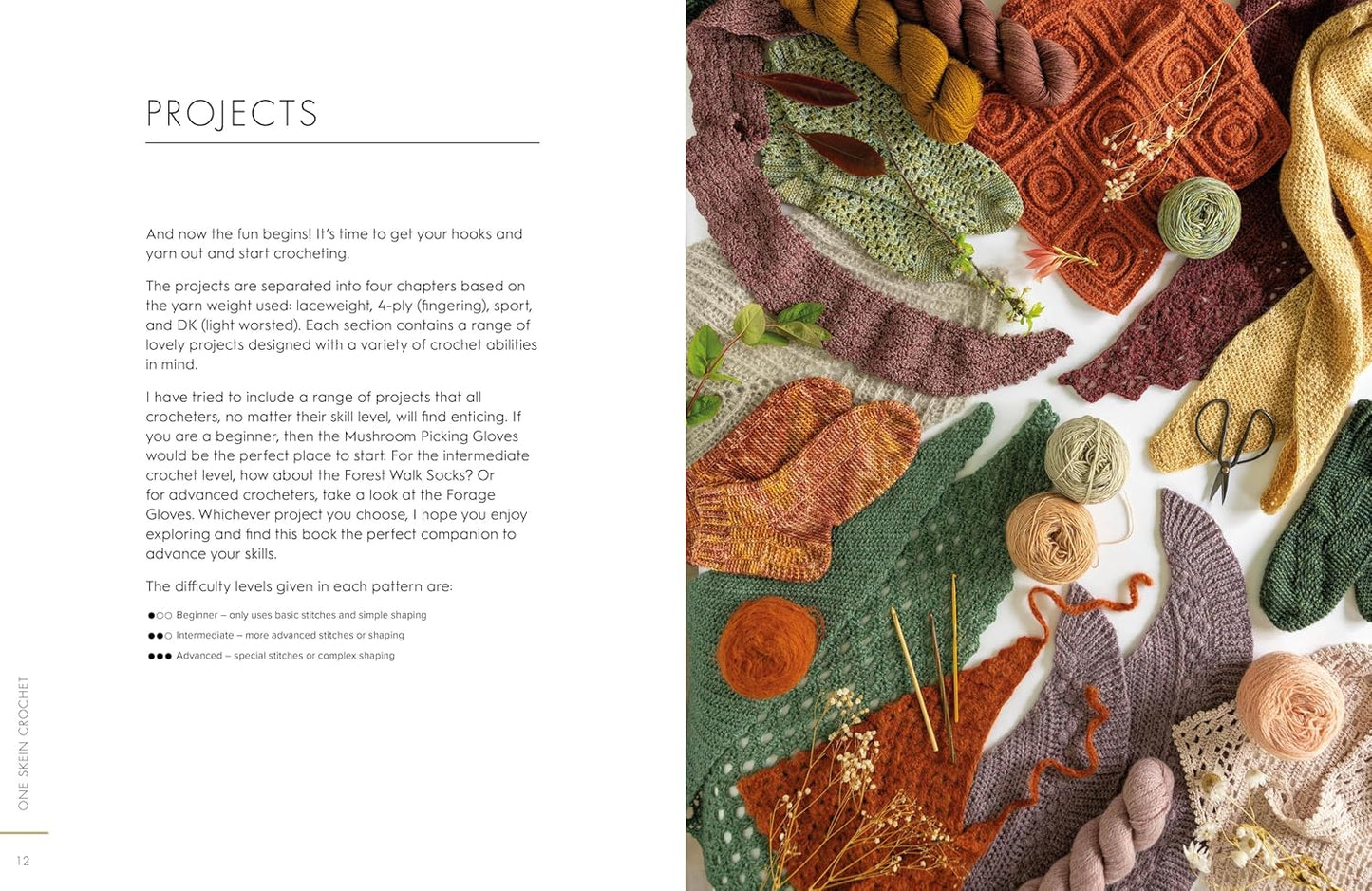 PRE-ORDER One-Skein Crochet: 18 patterns for your special souvenir skeins Wooly Owl Fibers