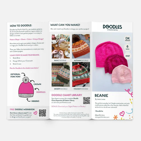 Base Doodle Beanie - DK - Pattern Brochure
