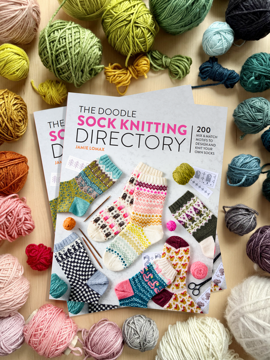 PRE-ORDER: Doodle Sock Knitting Directory Book