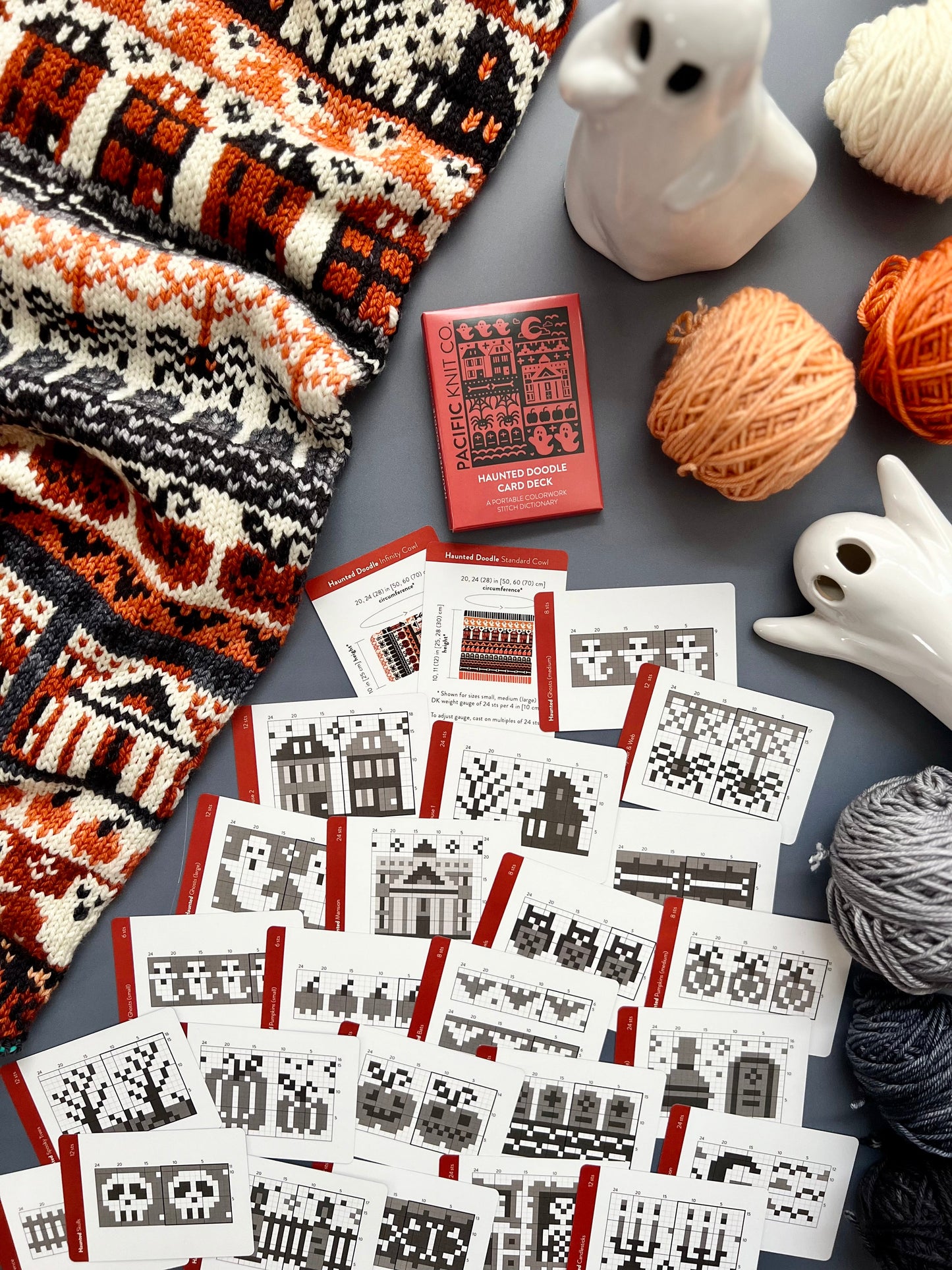 Doodle Card Deck - Haunted Expansion Wooly Owl Fibers