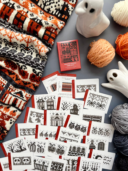 Doodle Card Deck - Haunted Expansion Wooly Owl Fibers