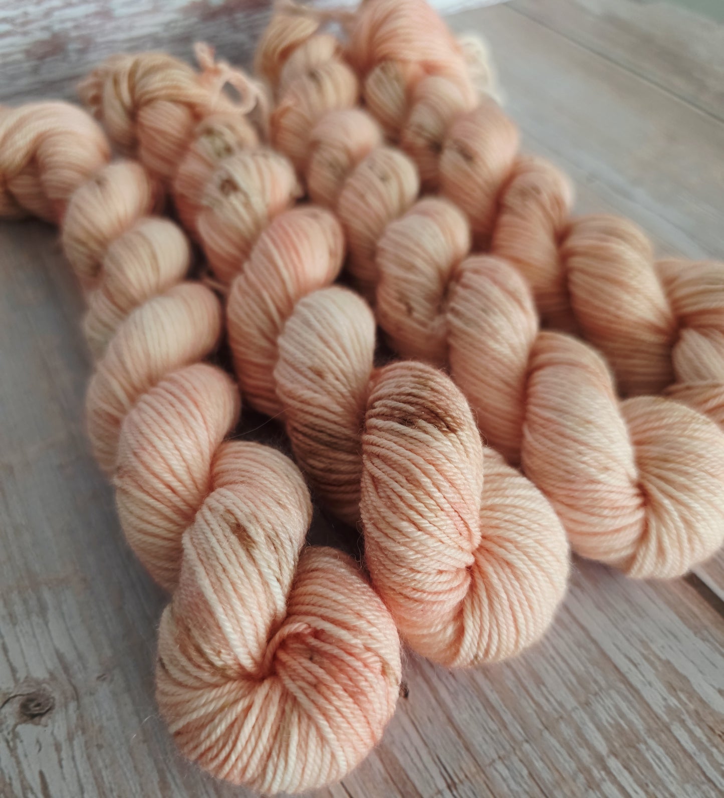 Peachy Mini Skein