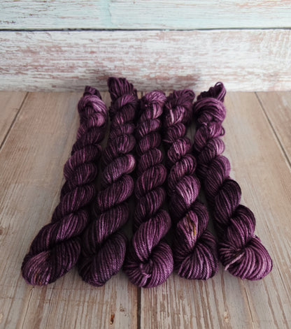 Eggplant Mini Skein