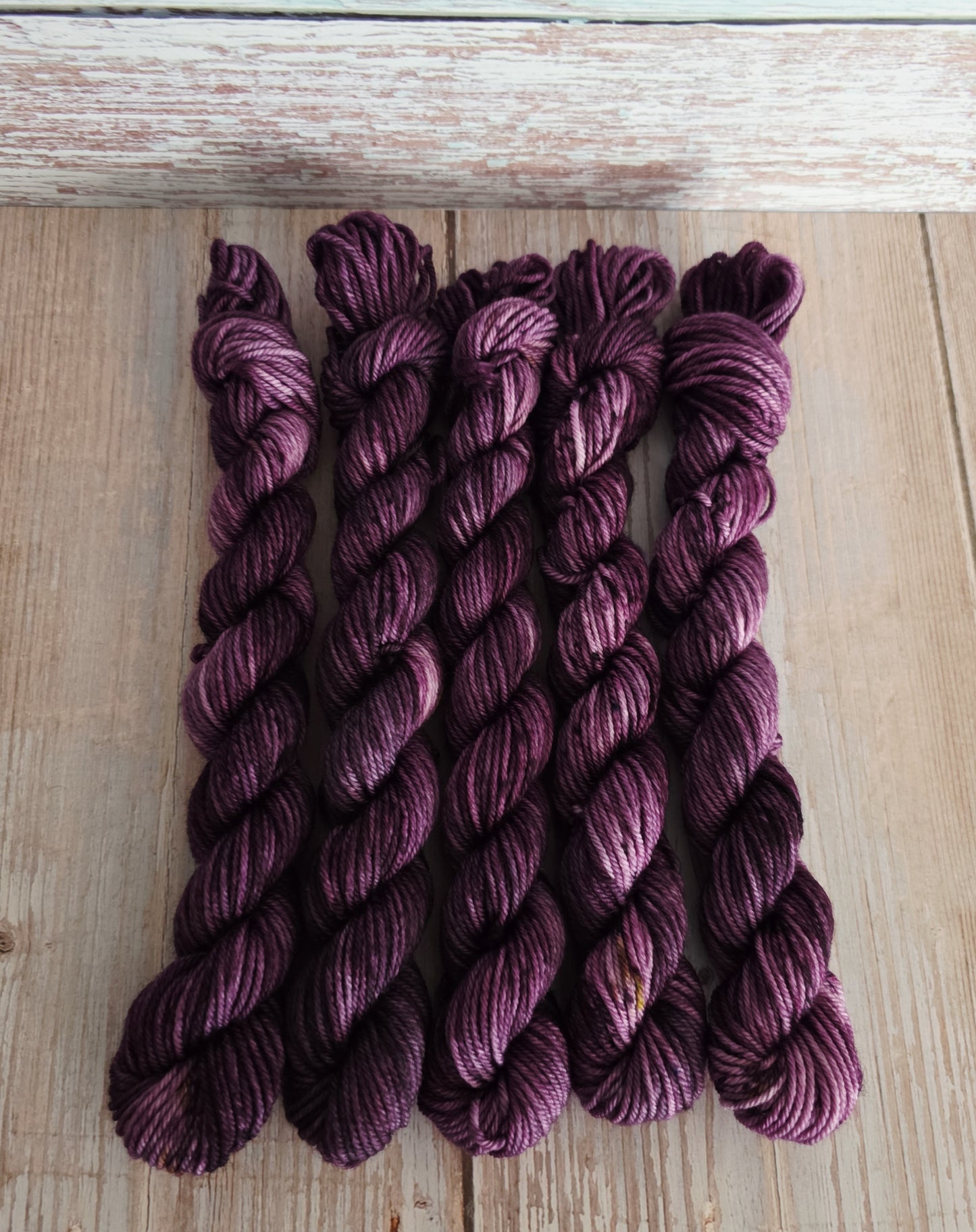 Eggplant Mini Skein