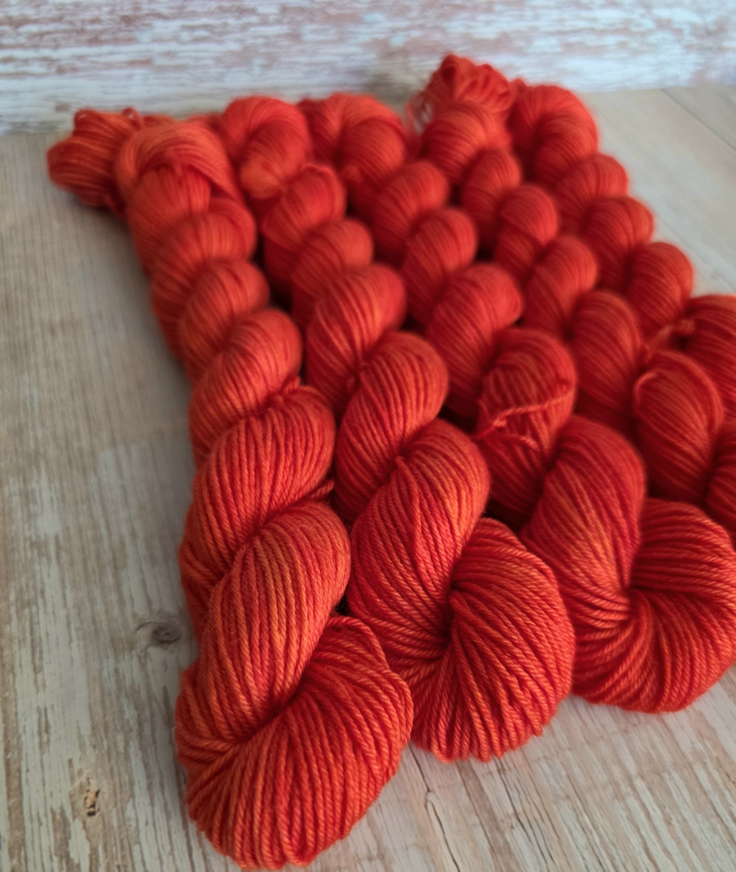Tomato Red Mini Skein