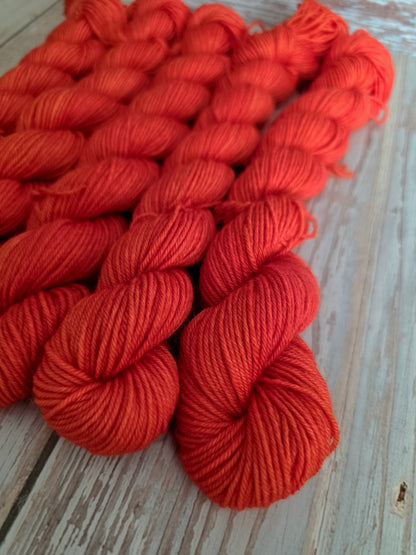 Tomato Red Mini Skein