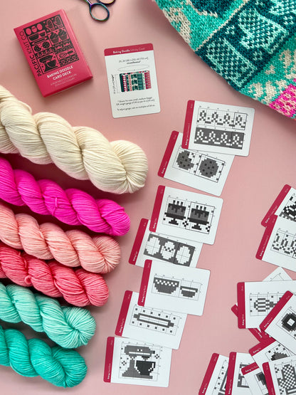Doodle Card Deck - Baking Expansion Wooly Owl Fibers