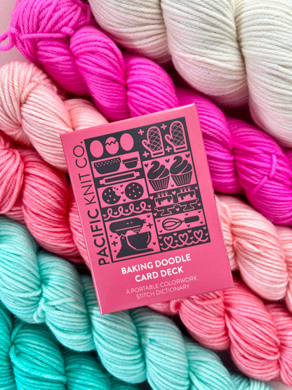 Doodle Card Deck - Baking Expansion Wooly Owl Fibers