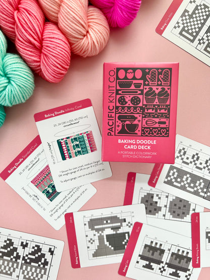 Doodle Card Deck - Baking Expansion Wooly Owl Fibers