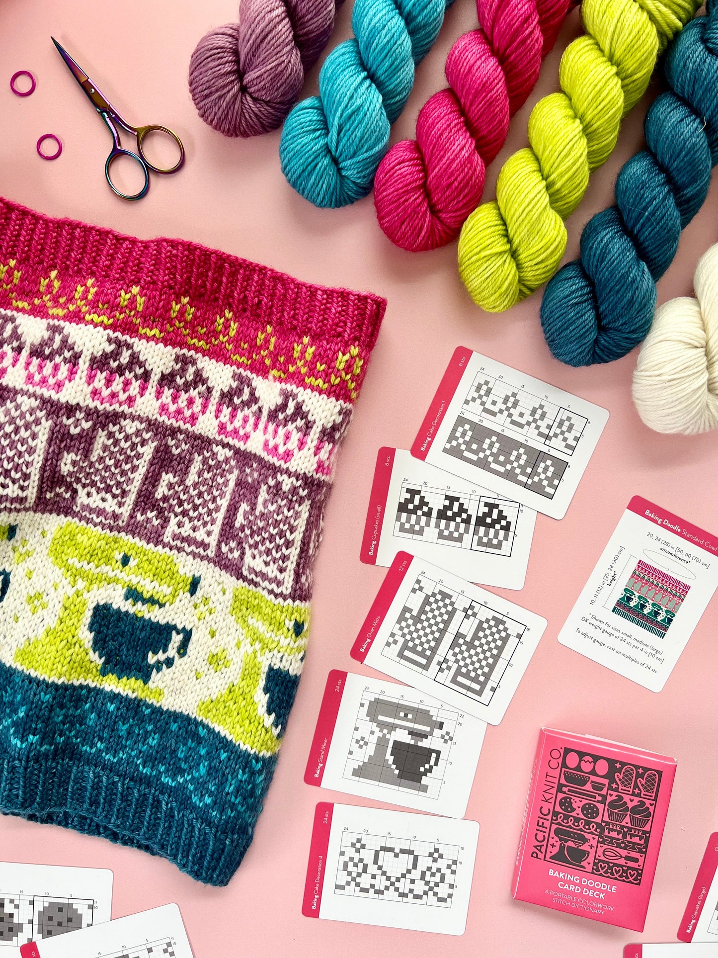 Doodle Card Deck - Baking Expansion Wooly Owl Fibers