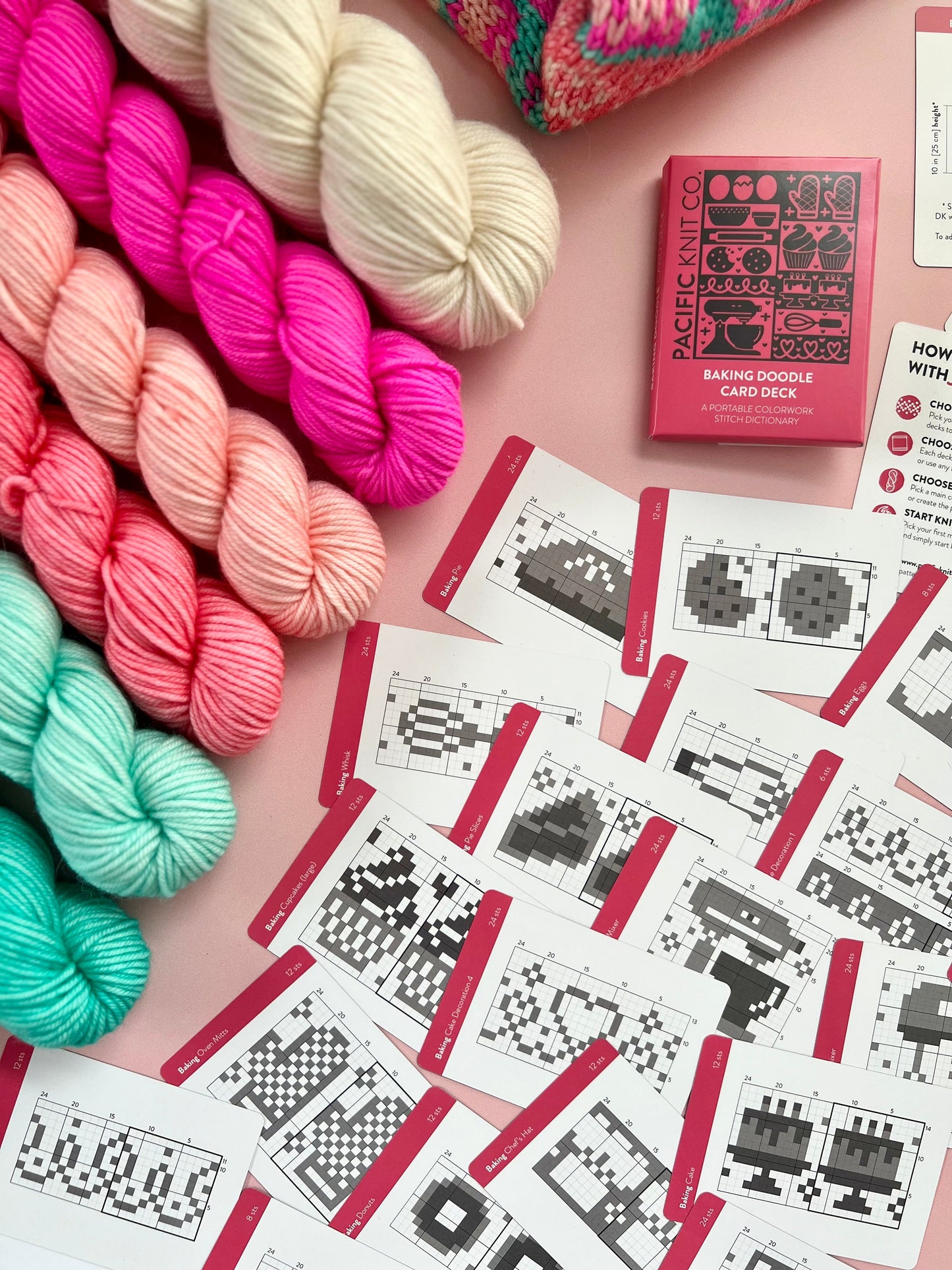 Doodle Card Deck - Baking Expansion Wooly Owl Fibers