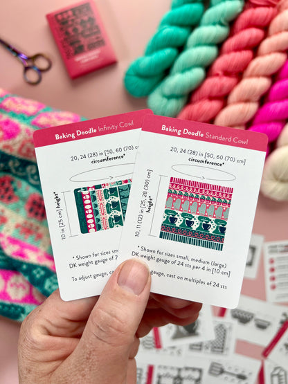 Doodle Card Deck - Baking Expansion Wooly Owl Fibers