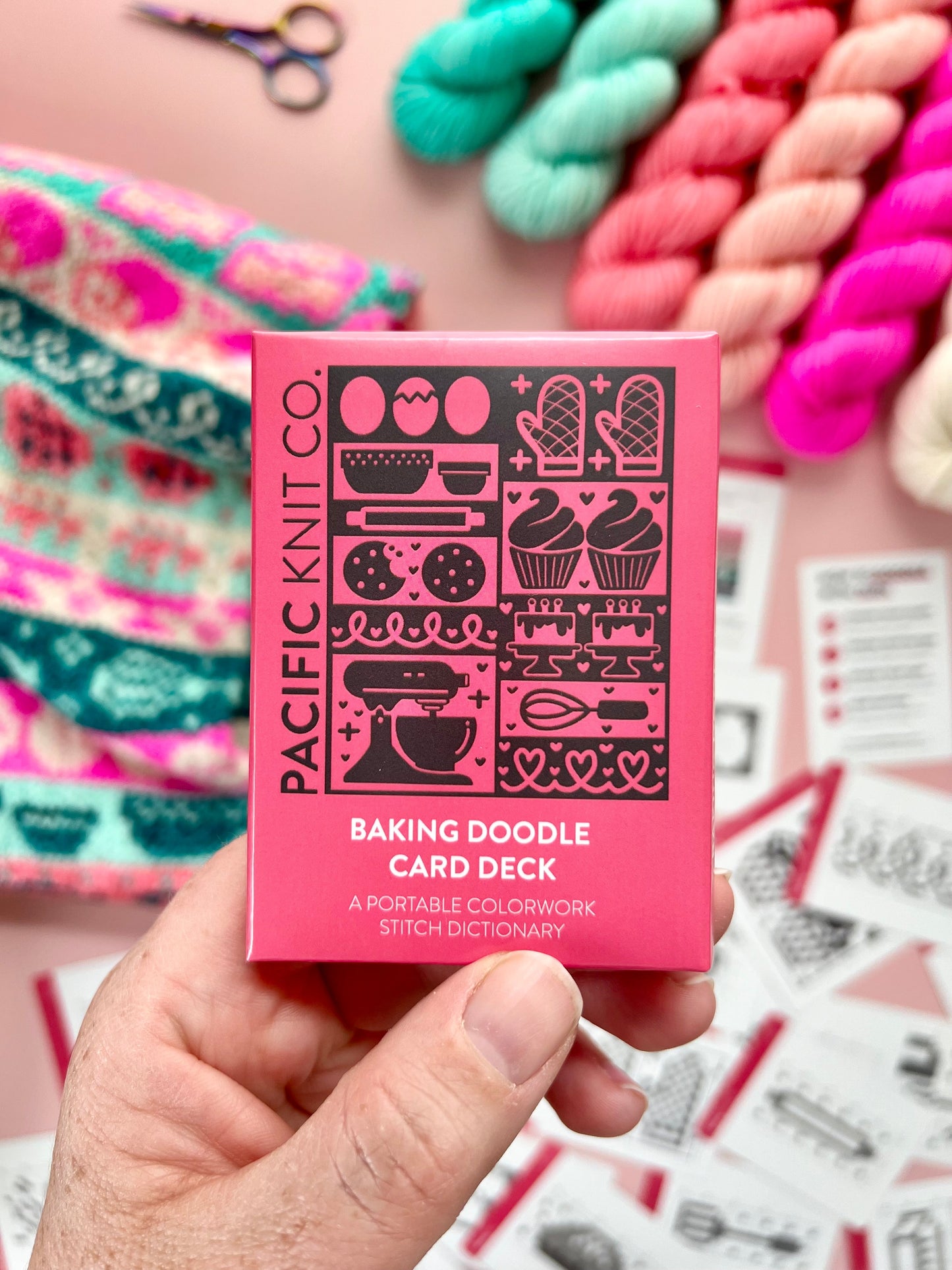 Doodle Card Deck - Baking Expansion Wooly Owl Fibers