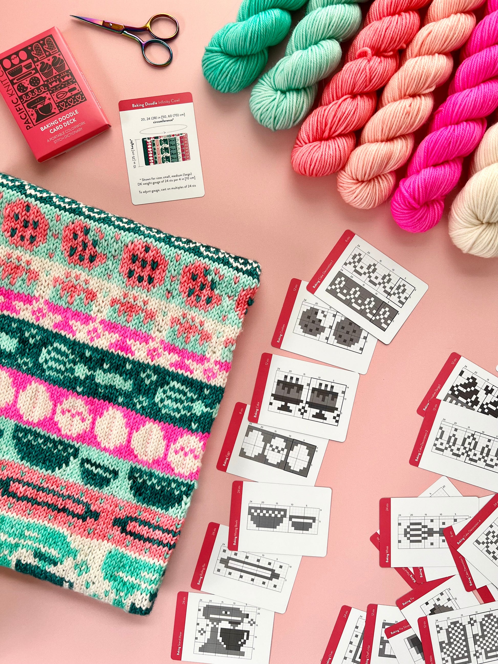 Doodle Card Deck - Baking Expansion Wooly Owl Fibers