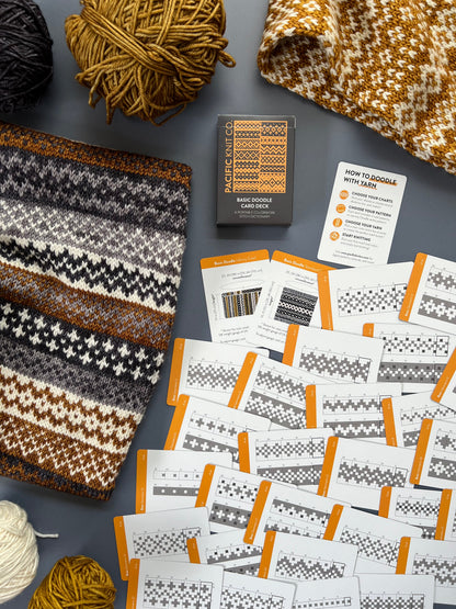 Doodle Card Deck - Basic Core Wooly Owl Fibers