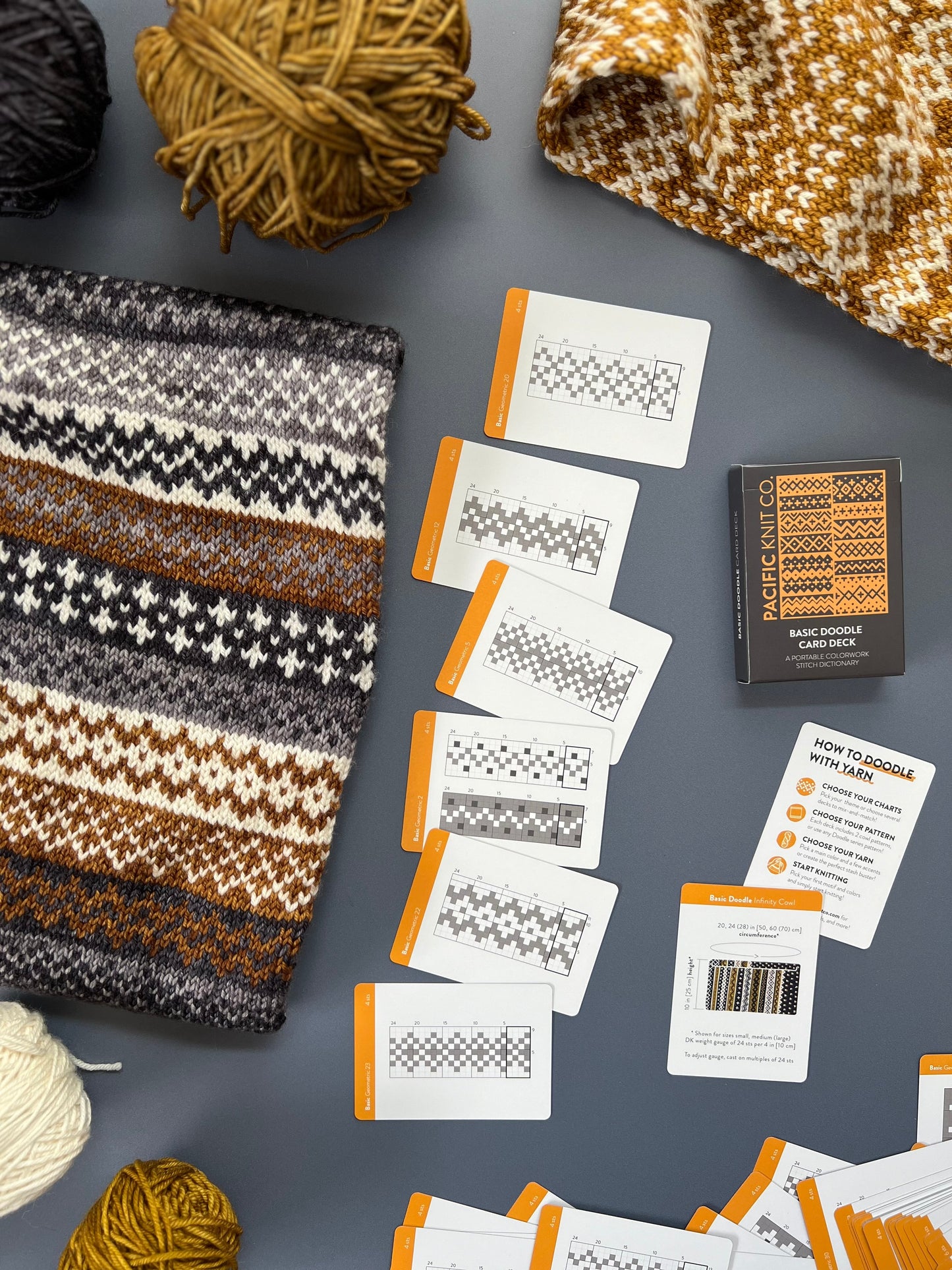 Doodle Card Deck - Basic Core Wooly Owl Fibers