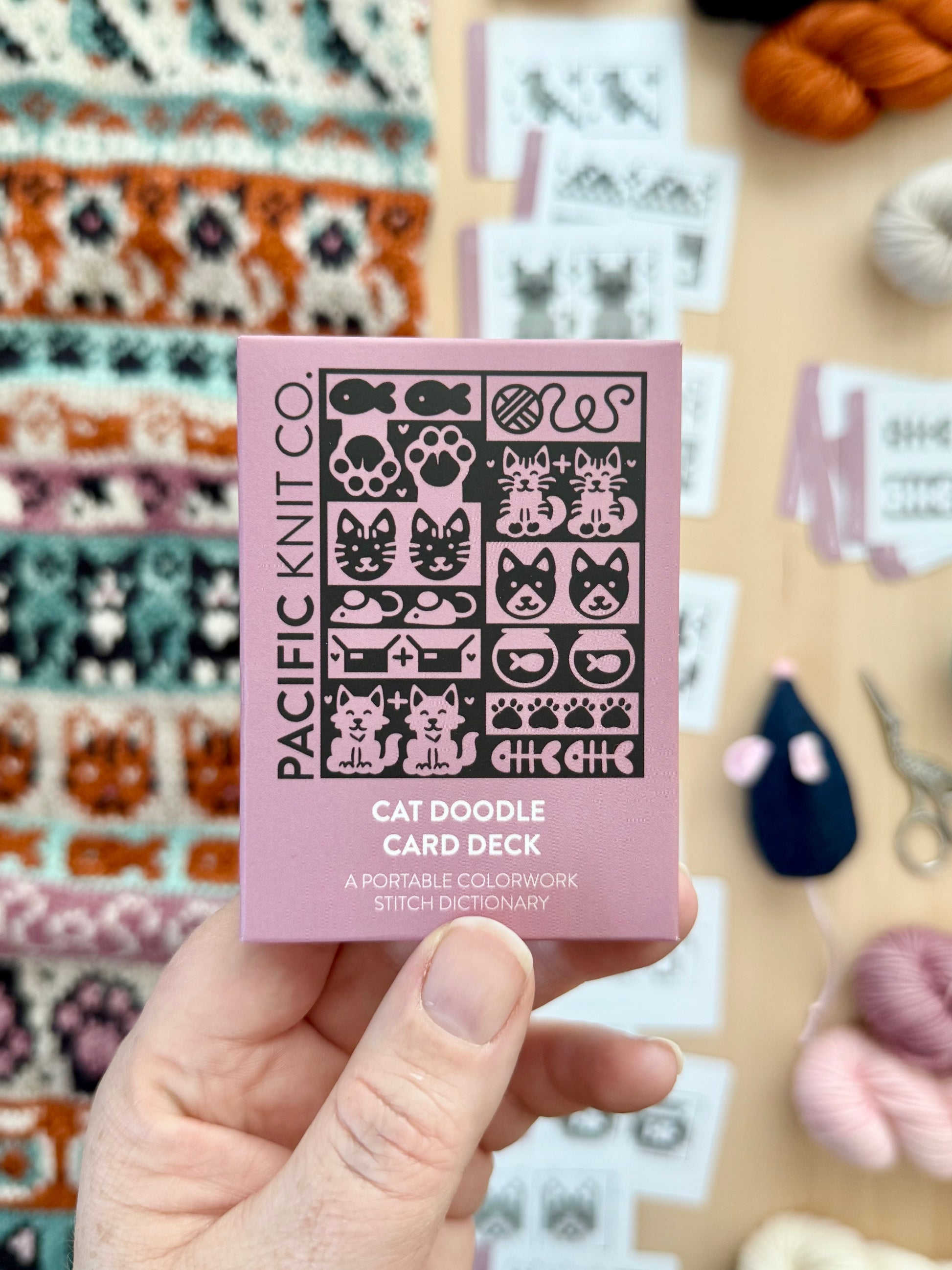 Doodle Card Deck - Cat Expansion Wooly Owl Fibers