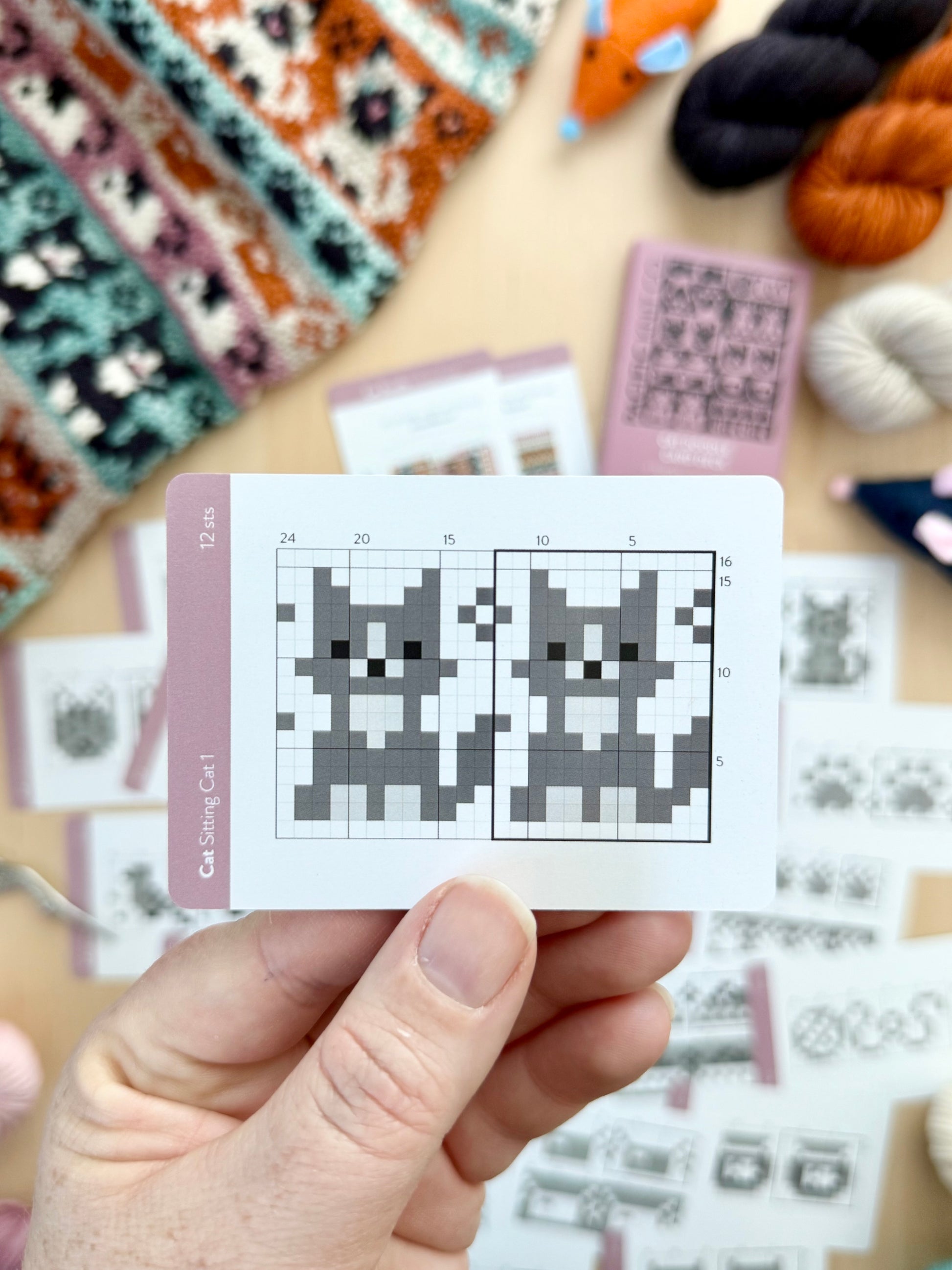 Doodle Card Deck - Cat Expansion Wooly Owl Fibers