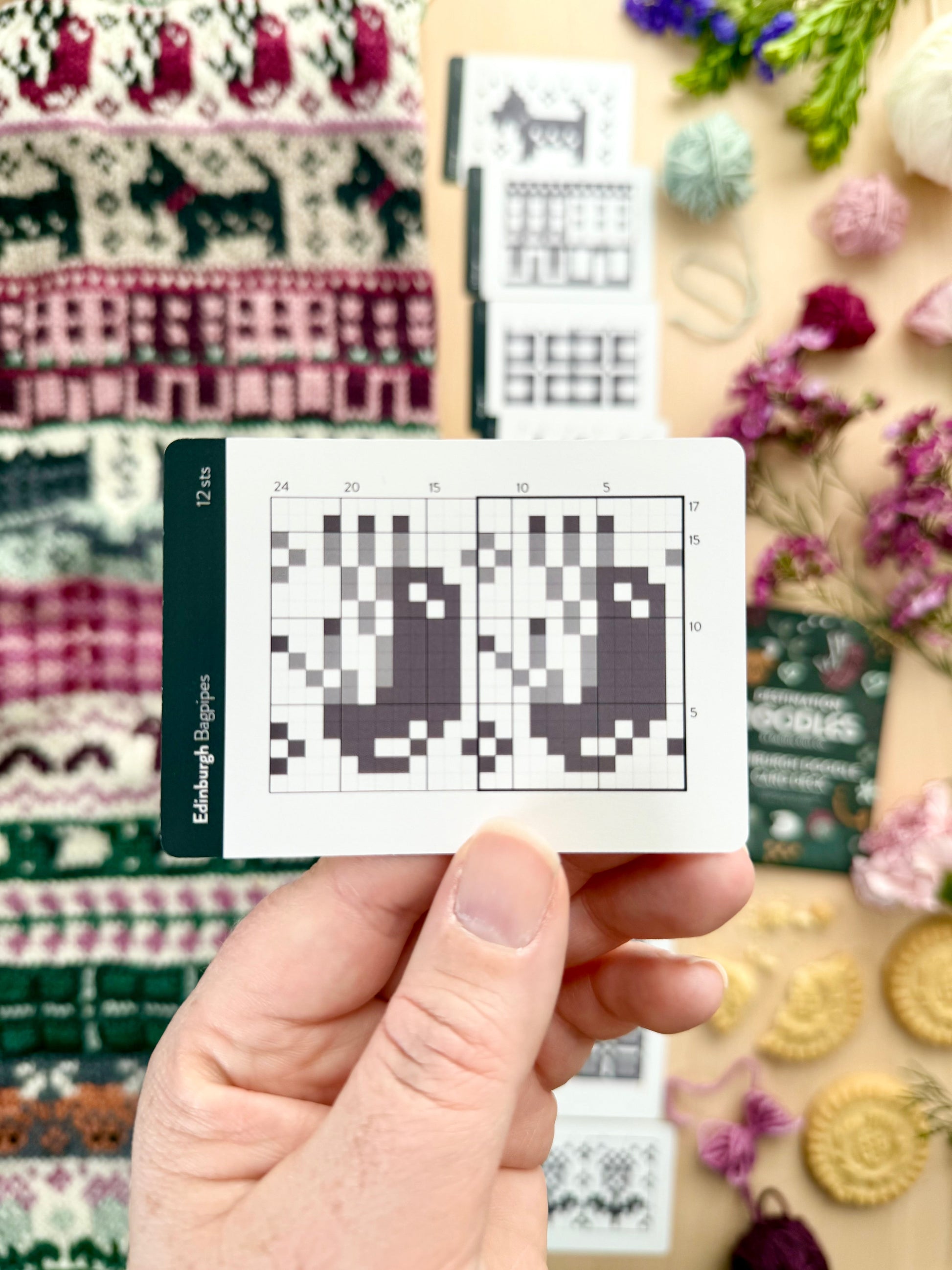 Doodle Card Deck - Edinburgh Destination Wooly Owl Fibers