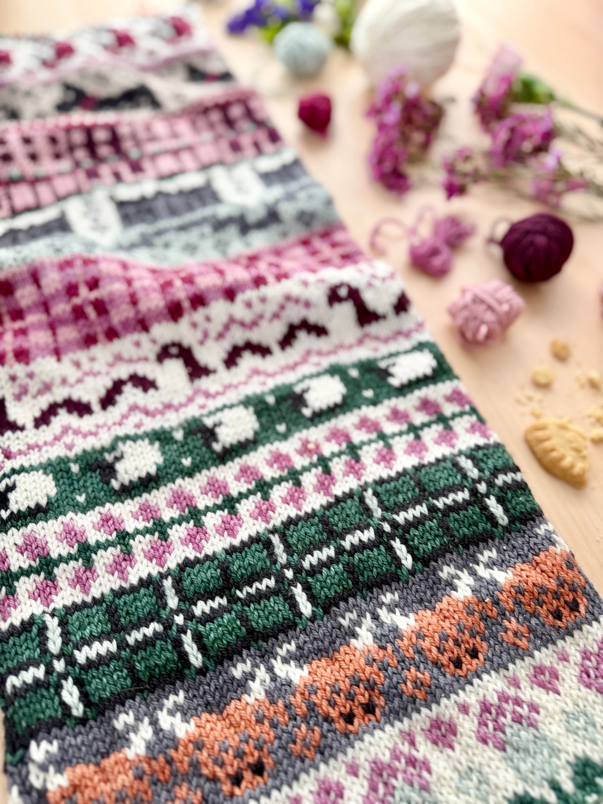 Doodle Card Deck - Edinburgh Destination Wooly Owl Fibers