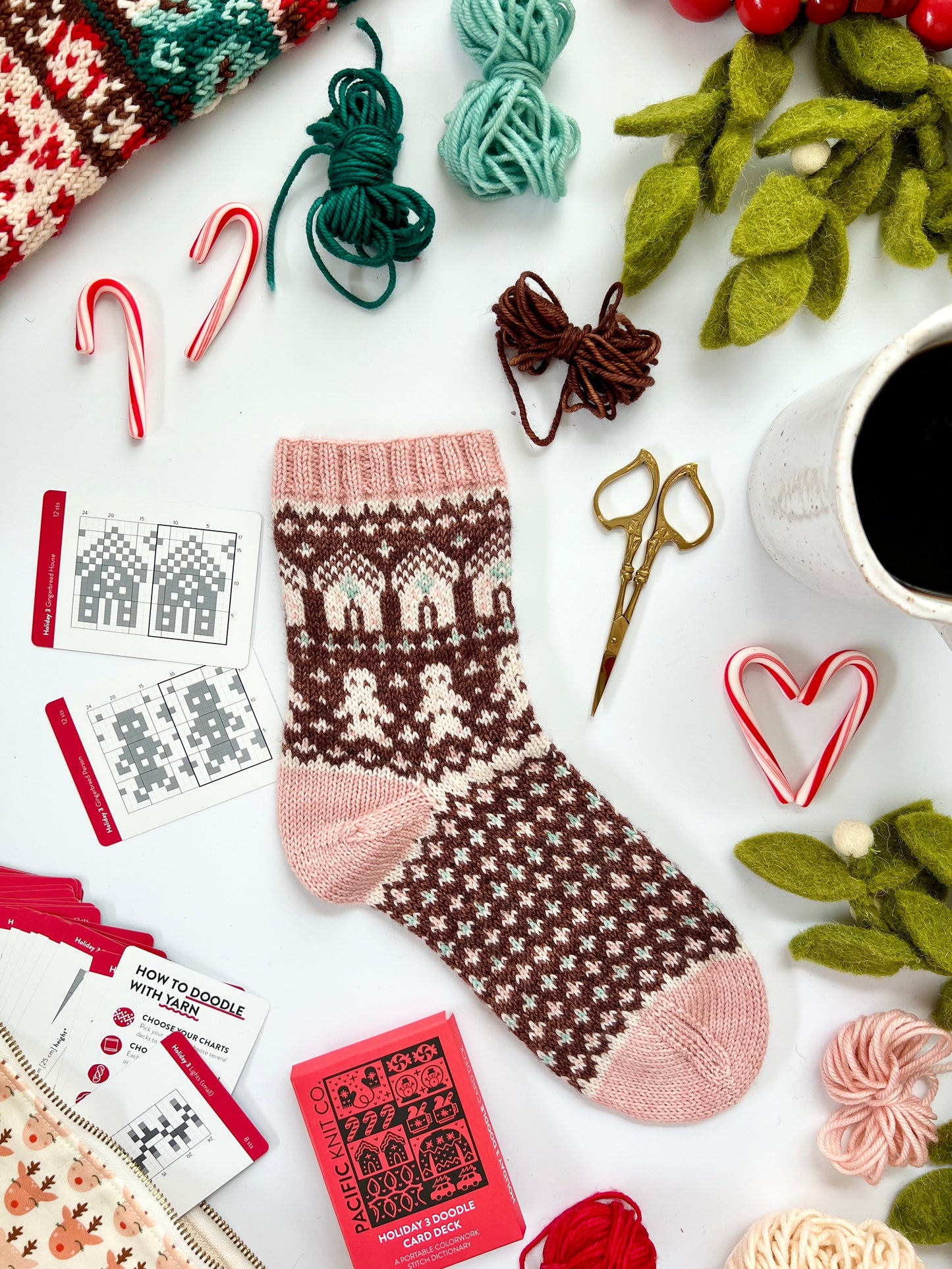 Doodle Card Deck - Holiday 3 Expansion Wooly Owl Fibers