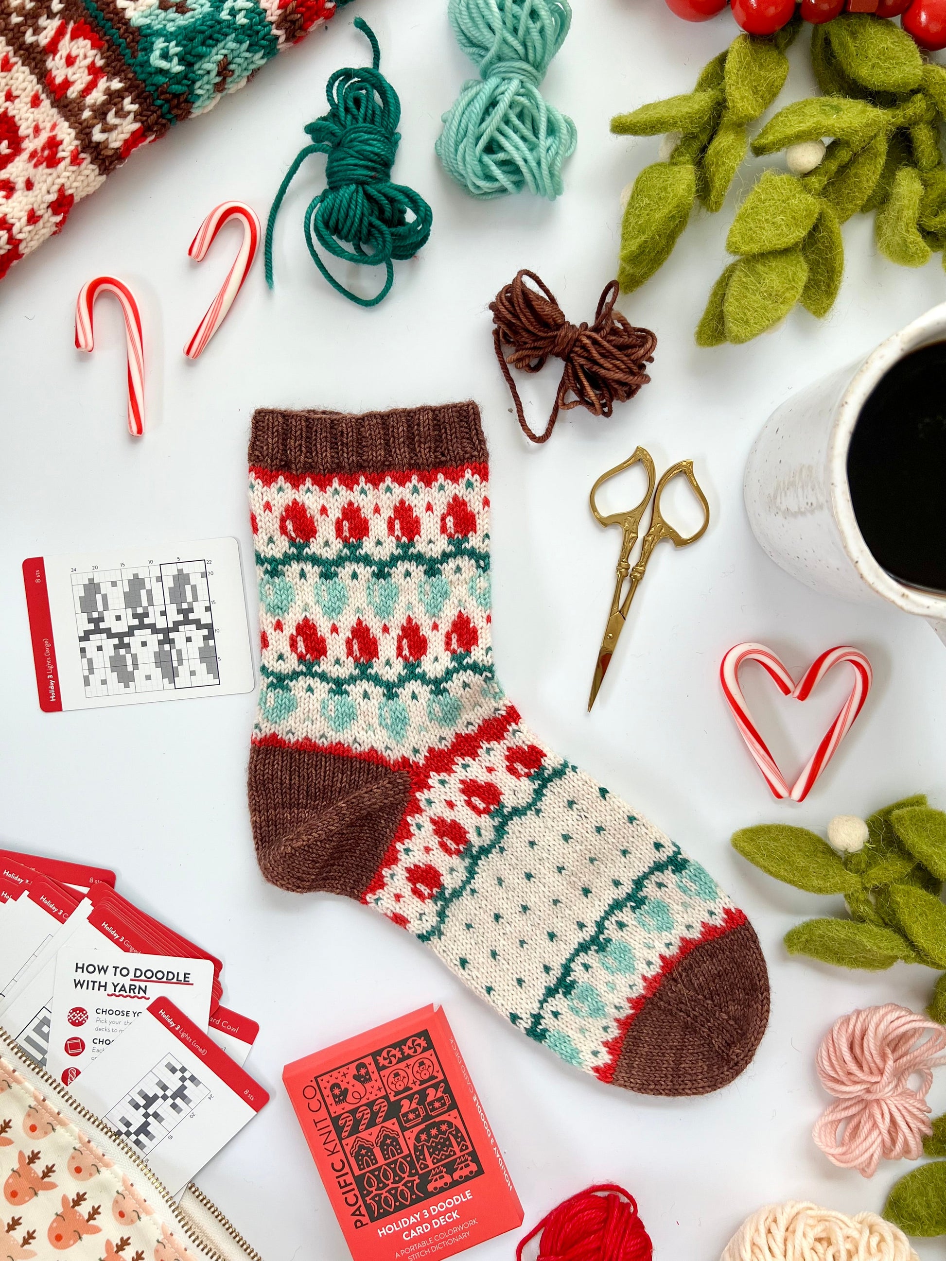 Doodle Card Deck - Holiday 3 Expansion Wooly Owl Fibers