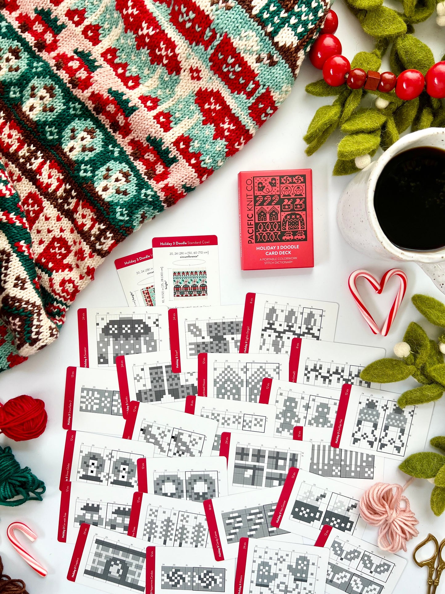 Doodle Card Deck - Holiday 3 Expansion Wooly Owl Fibers