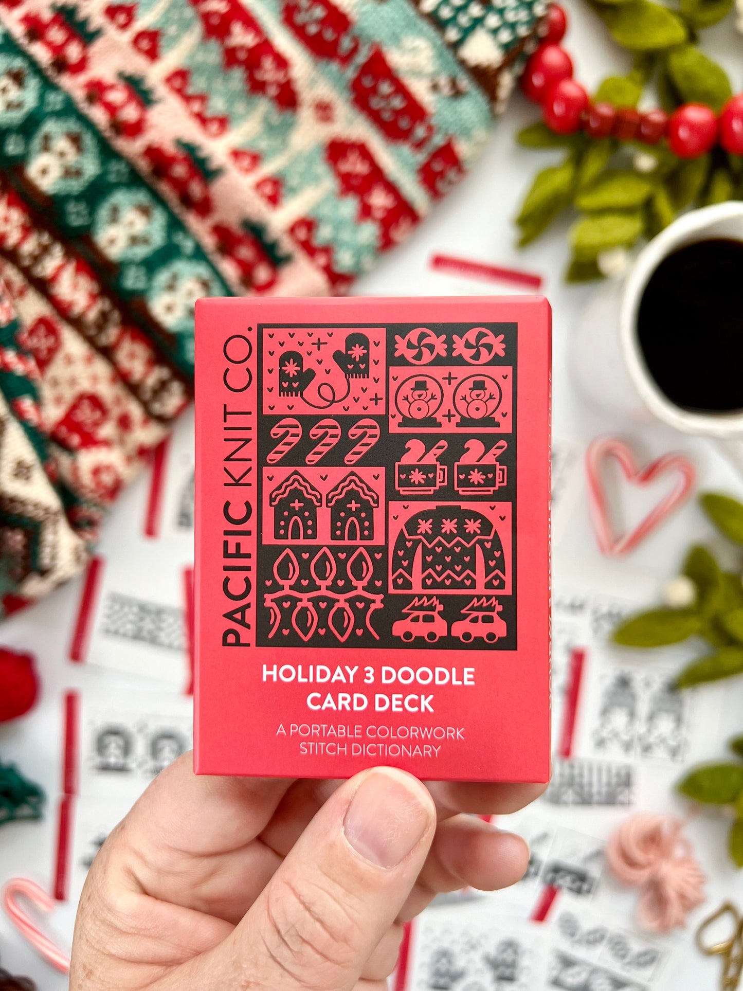 Doodle Card Deck - Holiday 3 Expansion Wooly Owl Fibers