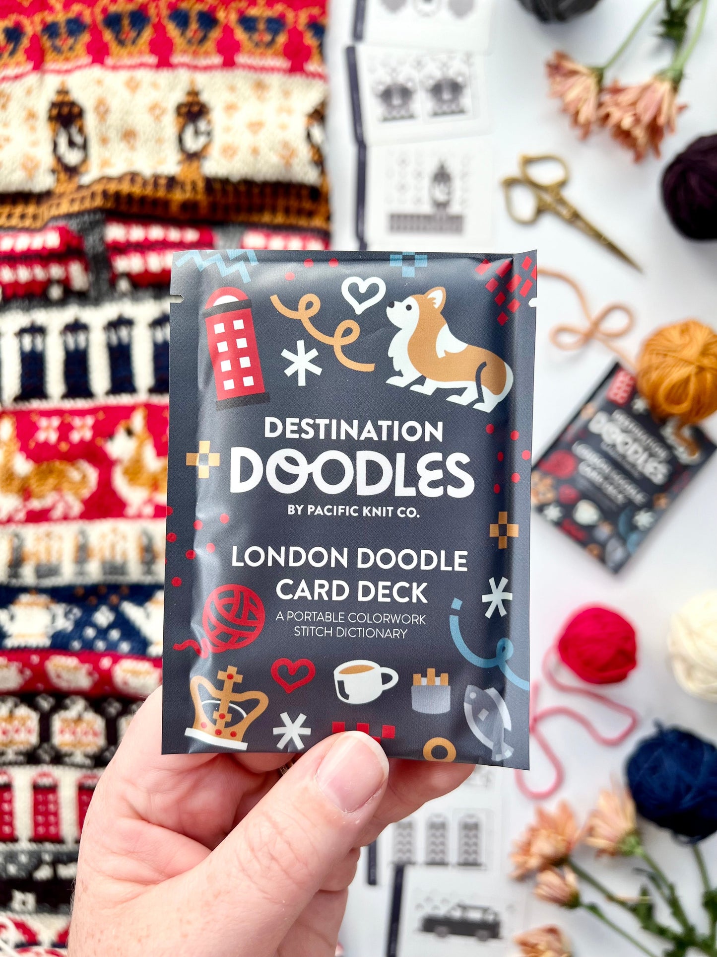 Doodle Card Deck - London Destination Wooly Owl Fibers
