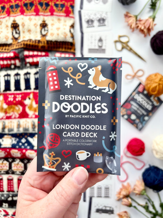 Doodle Card Deck - London Destination Wooly Owl Fibers