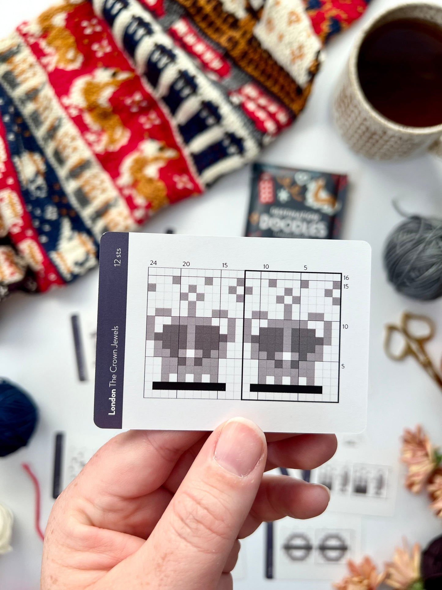 Doodle Card Deck - London Destination Wooly Owl Fibers