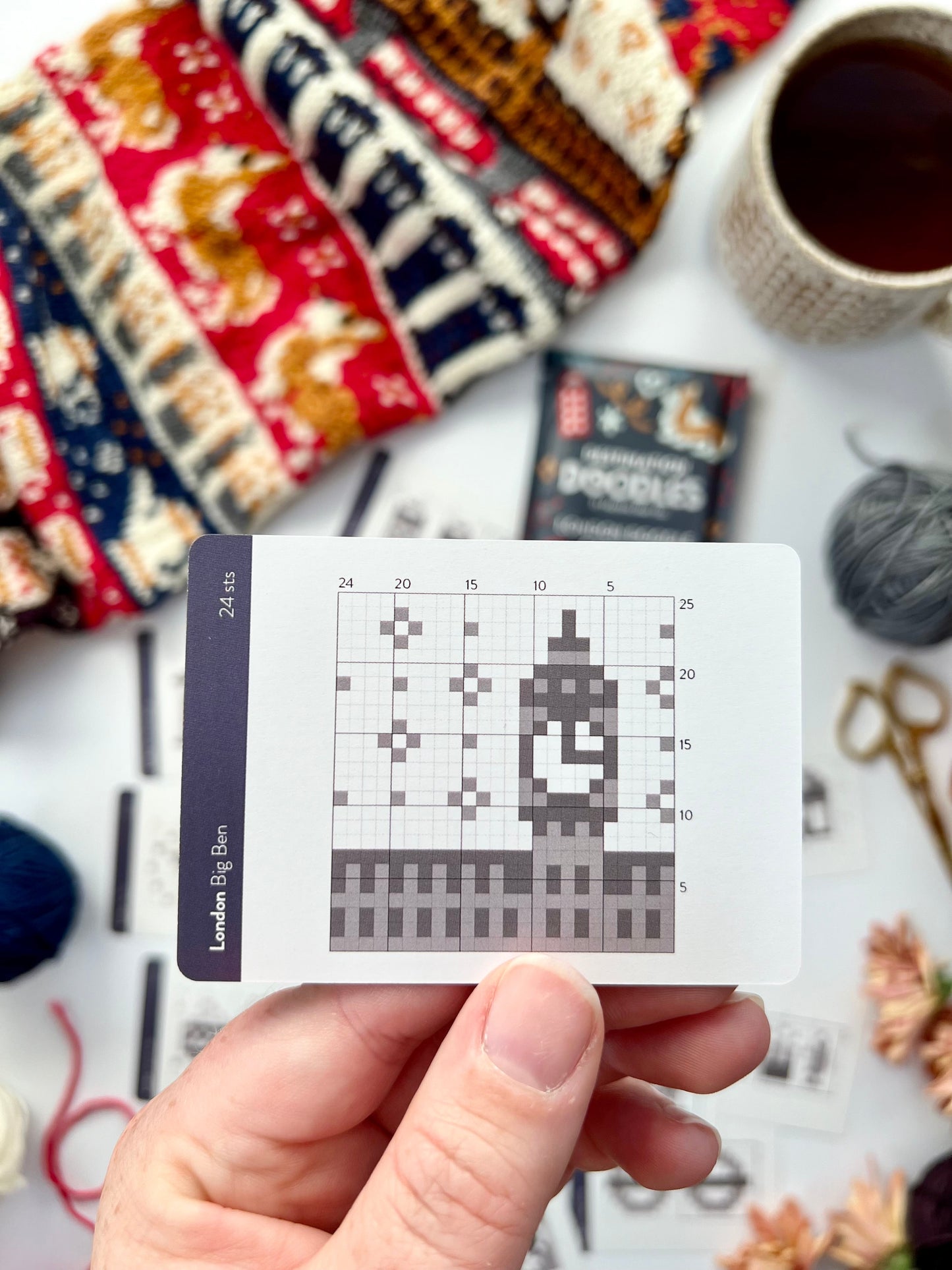 Doodle Card Deck - London Destination Wooly Owl Fibers