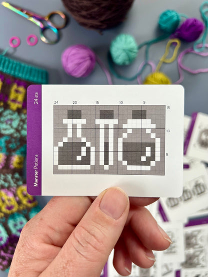 Doodle Card Deck - Monster Expansion Wooly Owl Fibers