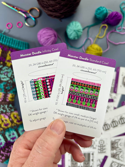 Doodle Card Deck - Monster Expansion Wooly Owl Fibers