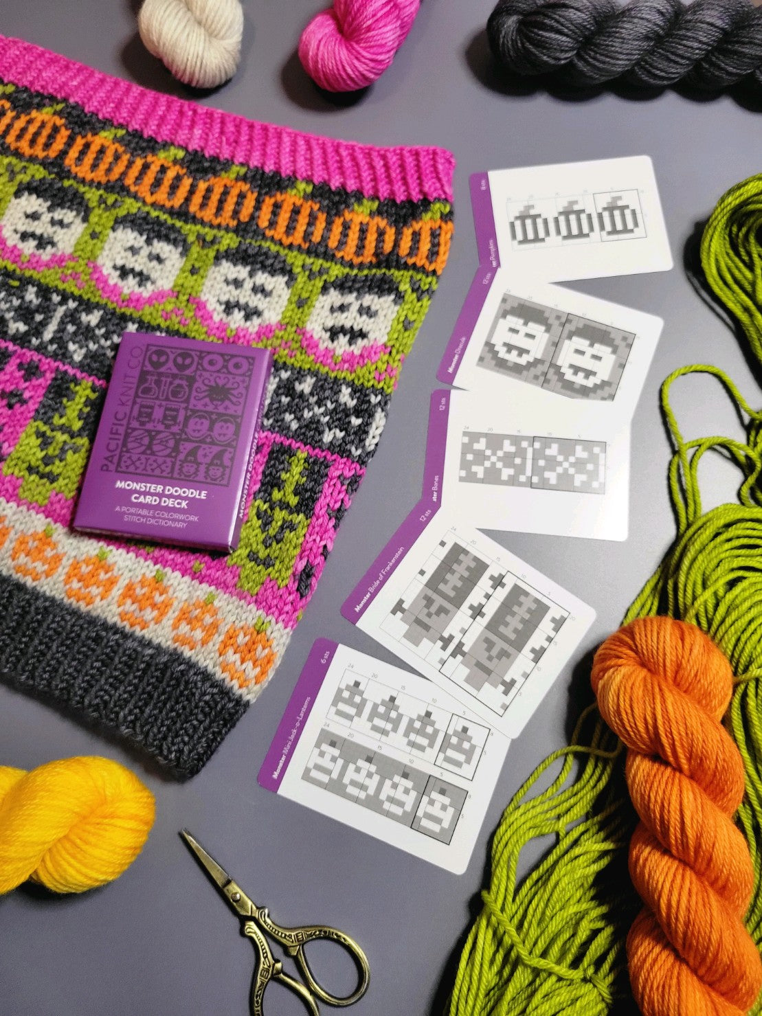 Doodle Card Deck - Monster Expansion Wooly Owl Fibers