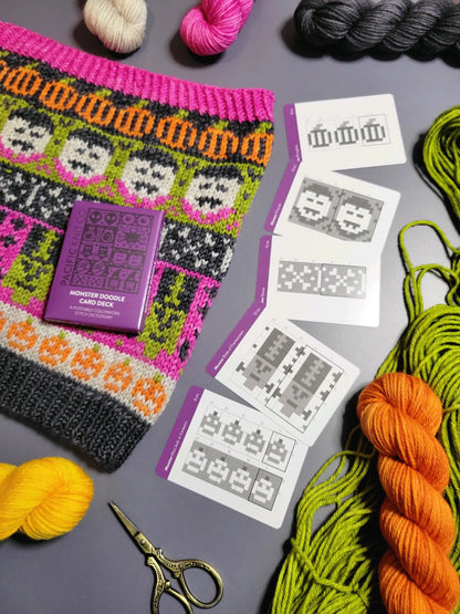 Doodle Card Deck - Monster Expansion Wooly Owl Fibers