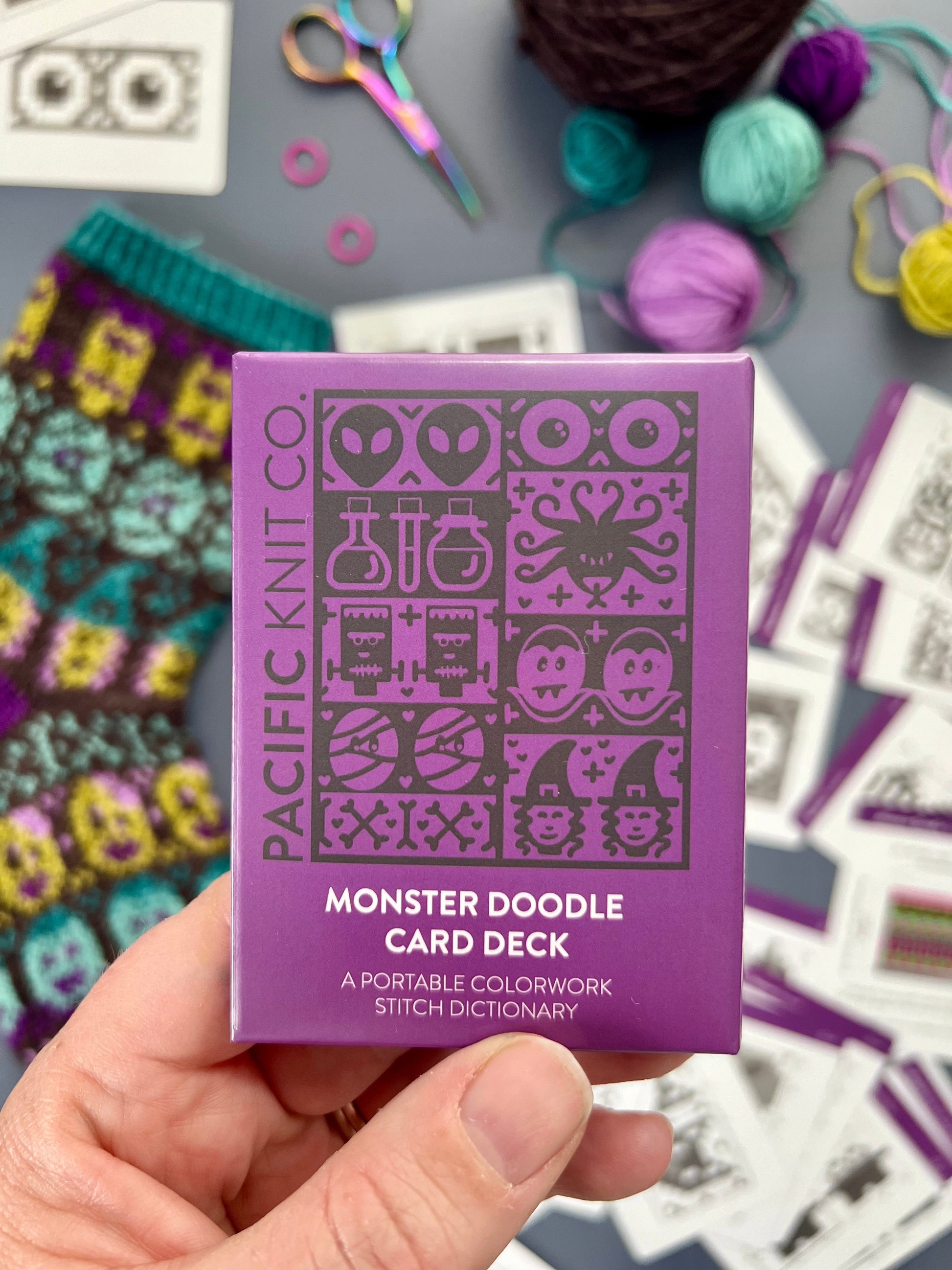 Doodle Card Deck - Monster Expansion Wooly Owl Fibers